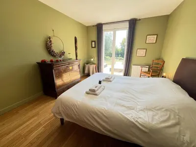 Plan de l'établissement Les hauts de Merfy maison 4 chambres avec piscine