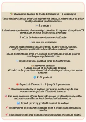 Plan de l'établissement Gîte Dameryat