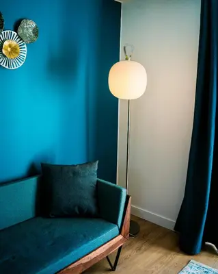 Coin salon dans l'établissement Le Domaine d'Ailleurs
