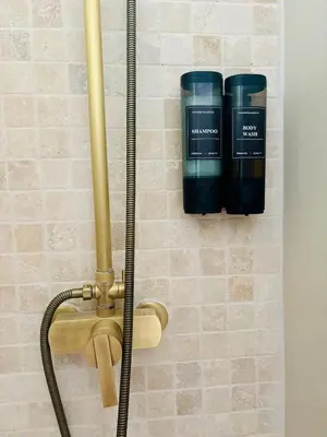 Salle de bains dans l'établissement Chaleureuse maison au coeur de l'Avesnois
