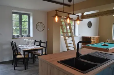Plan de l'établissement Gîte du Bois la Dame