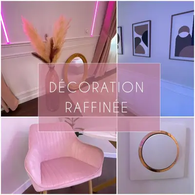 Plan de l'établissement Cocon Diamant - Nuit Romantique - Jacuzzi et Sauna Privatifs-Hyper-Centre