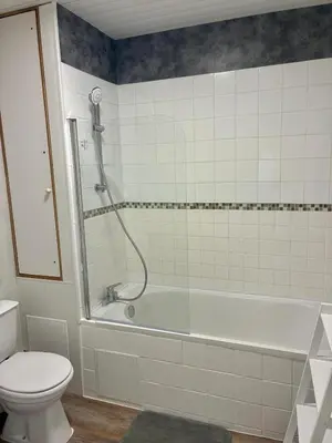 Salle de bains dans l'établissement appartement 30m2 spatieux et lumineux