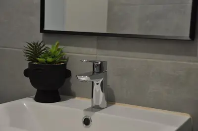 Plan de l'établissement Appartement avec Jardin