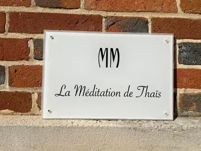 Certificat, récompense, panneau ou autre document affiché dans l'établissement La Méditation de Thaïs