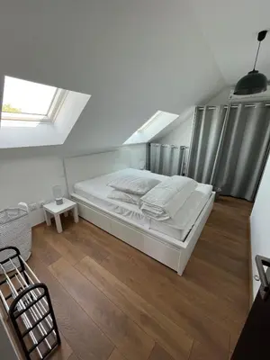 Un ou plusieurs lits dans un hébergement de l'établissement Studio Centre Bourg Arrivée et Départ Autonome