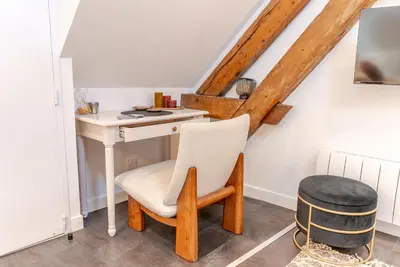 Plan de l'établissement L'authentique, Chic, relaxant et entrée autonome