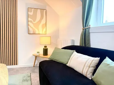 Un ou plusieurs lits dans un hébergement de l'établissement Studio Verde - Disney - Meaux City Center - Paris