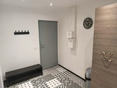 Salle de bains dans l'établissement Budget Studio avec Parking
