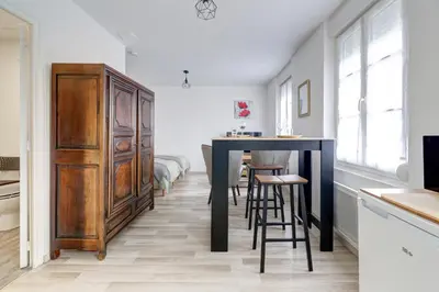 Plan de l'établissement Gîte de la Manufacture - Studio St-Gobain