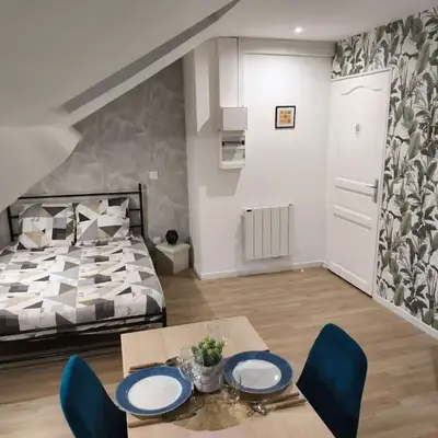 Chic Studio with Parking in Charleville-Mézières