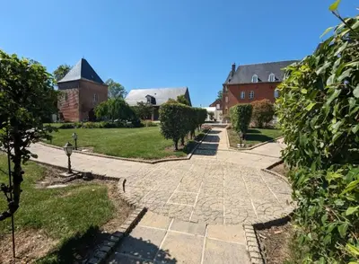 Jardin de l'établissement Le Château d'Ognies
