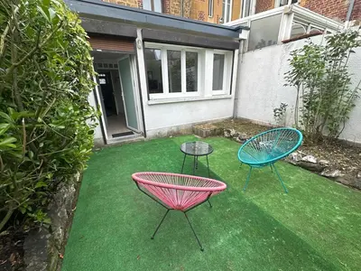 Jardin de l'établissement C Stockholm - Studio cosy avec extérieur privatif