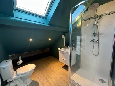 Salle de bains dans l'établissement C Copenhague - charmant studio proche centre-ville