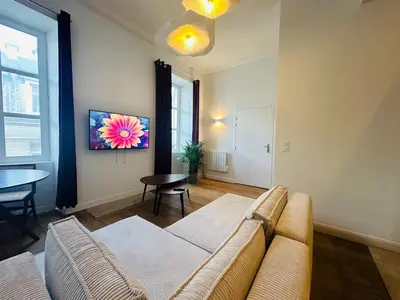 Télévision ou salle de divertissement dans l'établissement Hyper Centre Cathédrale Boulingrin 101