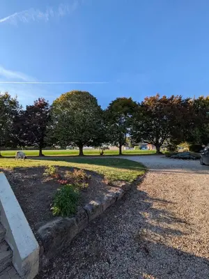 Jardin de l'établissement Maison de location