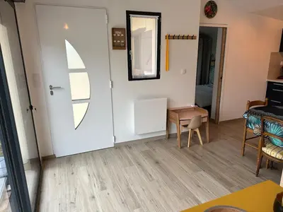 Coin salon dans l'établissement Maisonnette Migahome