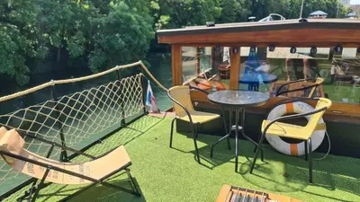 Jardin de l'établissement Novex, la champenoise