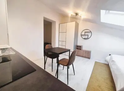 Coin salon dans l'établissement Astana - Concon confortable & Harmonieux