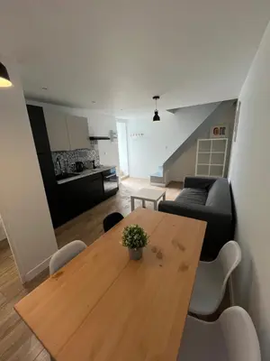 Cuisine ou kitchenette dans l'établissement Ushuaia - Nid paisible