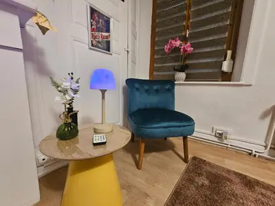 Coin salon dans l'établissement La Phyllade