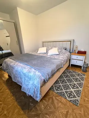 Un ou plusieurs lits dans un hébergement de l'établissement Elegant and cozy city center B&B