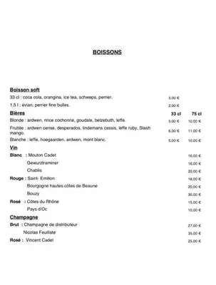 Plan de l'établissement bulles et détente