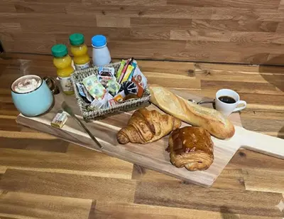 Nourriture dans la maison de vacances ou à proximité