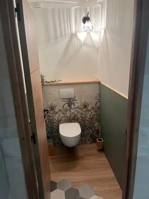 Salle de bains dans l'établissement bulles et détente