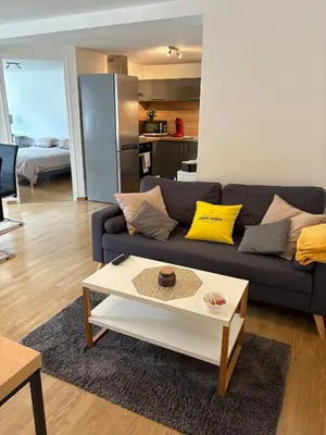 Coin salon dans l'établissement Le Cocon Chalonnais