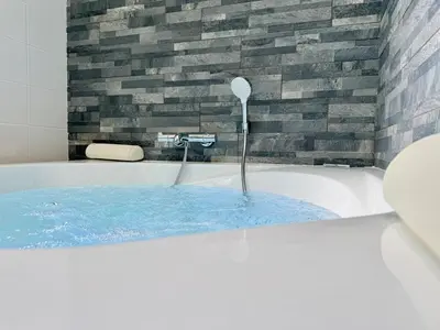 Salle de bains dans l'établissement Wellness Suite Ponsardin 2 - Reims Centre