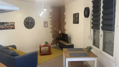 Coin salon dans l'établissement La Hestia à 2 pas du Château