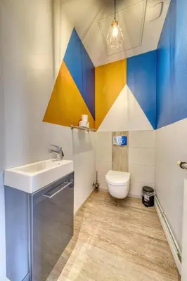Salle de bains dans l'établissement Suite & Spa - Jacuzzi - Sauna