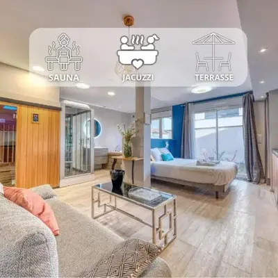 Suite & Spa - Jacuzzi - Sauna