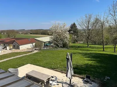 Jardin de l'établissement Duplex privatif, Piscine et Spa