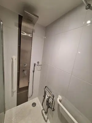 Salle de bains dans l'établissement Gite en Champagne
