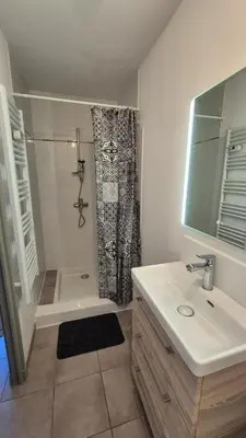 Salle de bains dans l'établissement Studio La Pause d'un Soir