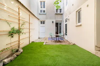 Jardin de l'établissement Le Temps Terrasse