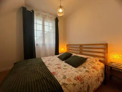 Un ou plusieurs lits dans un hébergement de l'établissement L'Escale Champenoise - independent accommodation