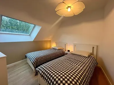 Un ou plusieurs lits dans un hébergement de l'établissement L'Escale Champenoise - independent accommodation