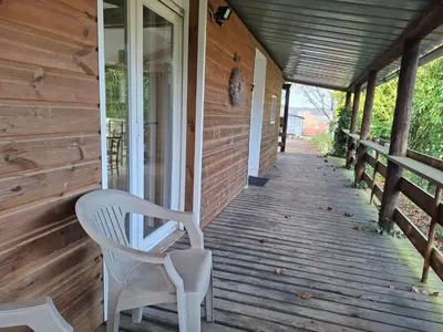 Balcon ou terrasse dans l'établissement Pilours