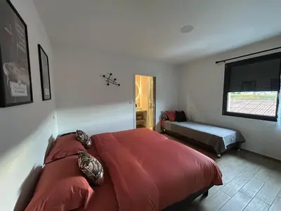 Un ou plusieurs lits dans un hébergement de l'établissement Vignes au Balcon