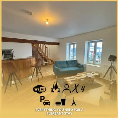 Plan de l'établissement Le 72 - Bohemian Chic - 20 min from Disneyland Paris