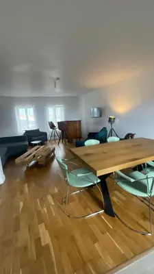 Coin salon dans l'établissement Le 72 - Bohemian Chic - 20 min from Disneyland Paris