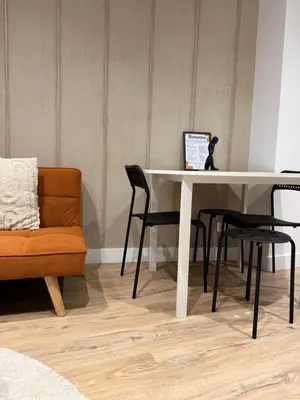 Coin salon dans l'établissement L'écrin orange, Wifi et parking gratuit