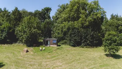 Plan de l'établissement Parcel Tiny House I Richecourt vue Lac