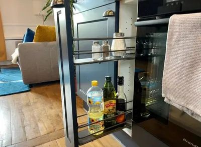 Cuisine ou kitchenette dans l'établissement Luxury Family Stay & 20 min Disney Paris