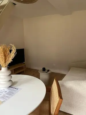 Un ou plusieurs lits dans un hébergement de l'établissement Suite Serment by Collection Aura - 4p - Hypercentre Charleville-Mézières à deux pas de la Place Ducale