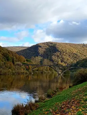 Paysage naturel près de la maison de vacances
