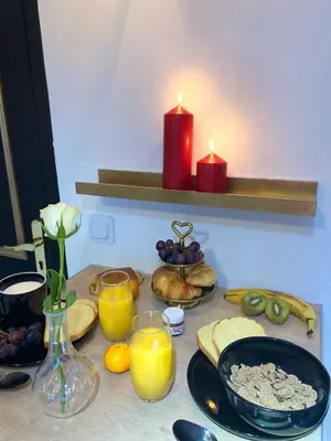 Nourriture dans l'appartement ou à proximité